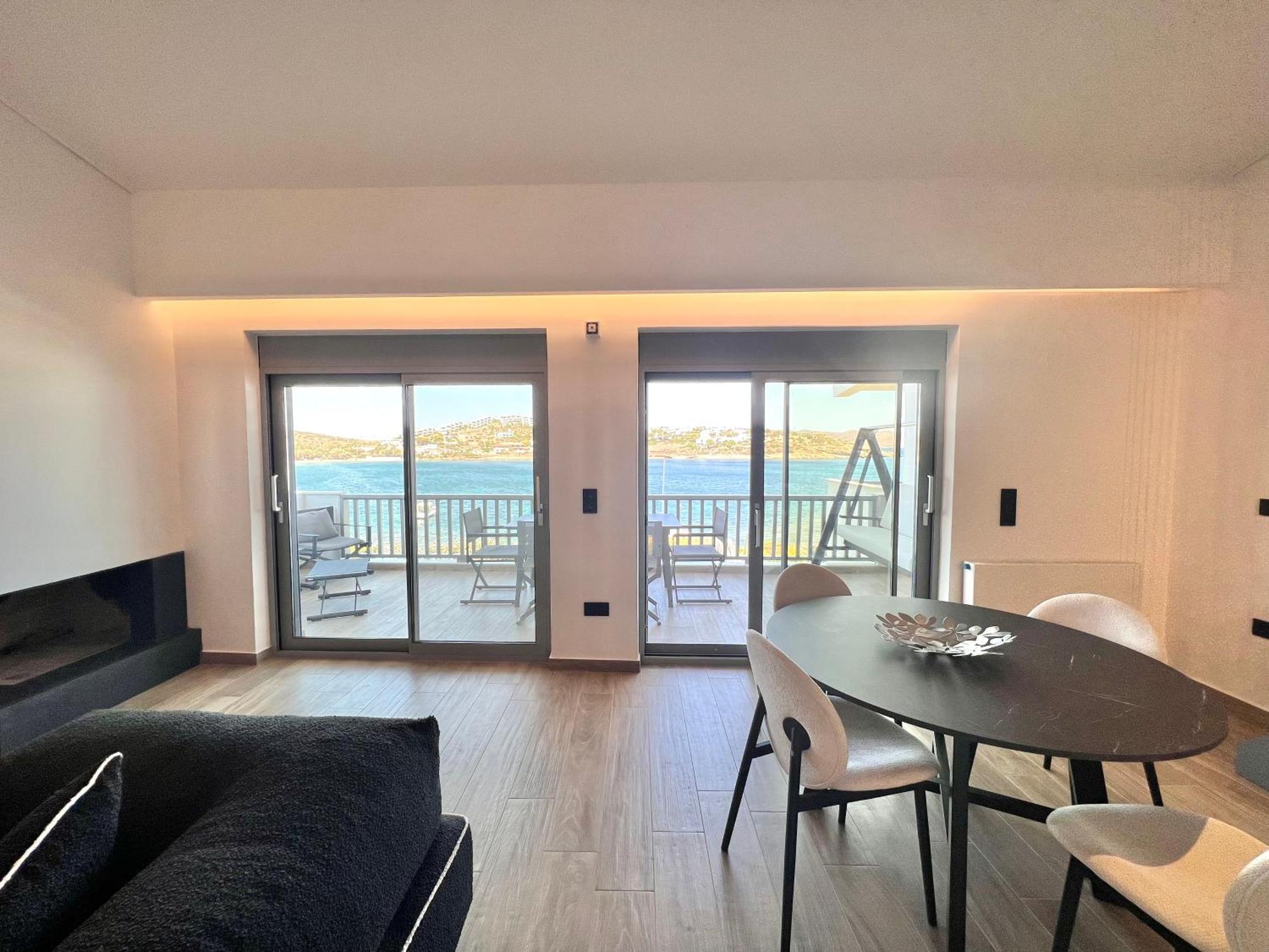 Sounio - Waterfront Luxury Spa Villa Pounta Zeza 170 Sqm On Private Beach Sounion Esterno foto