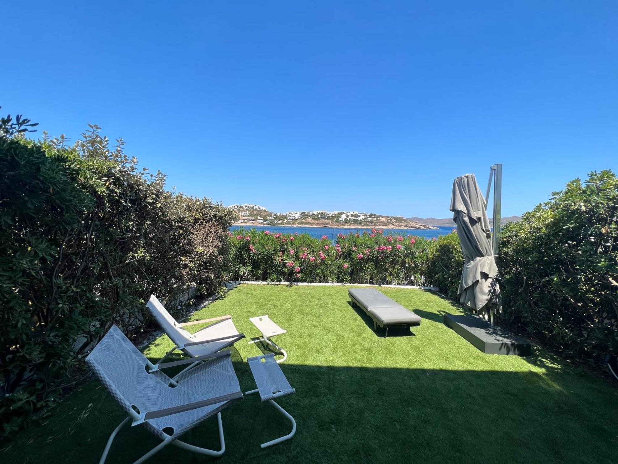 Sounio - Waterfront Luxury Spa Villa Pounta Zeza 170 Sqm On Private Beach Sounion Esterno foto