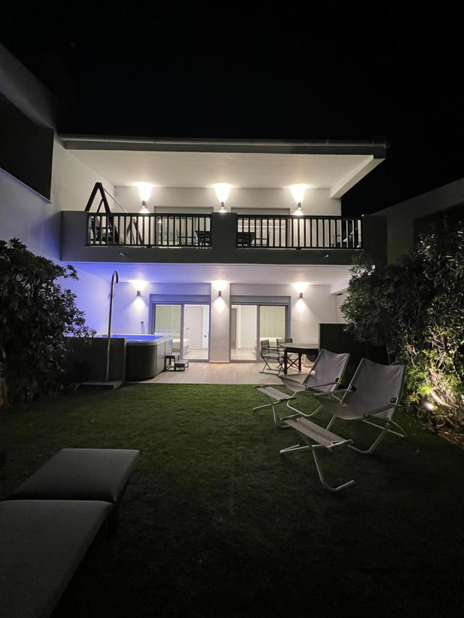 Sounio - Waterfront Luxury Spa Villa Pounta Zeza 170 Sqm On Private Beach Sounion Esterno foto
