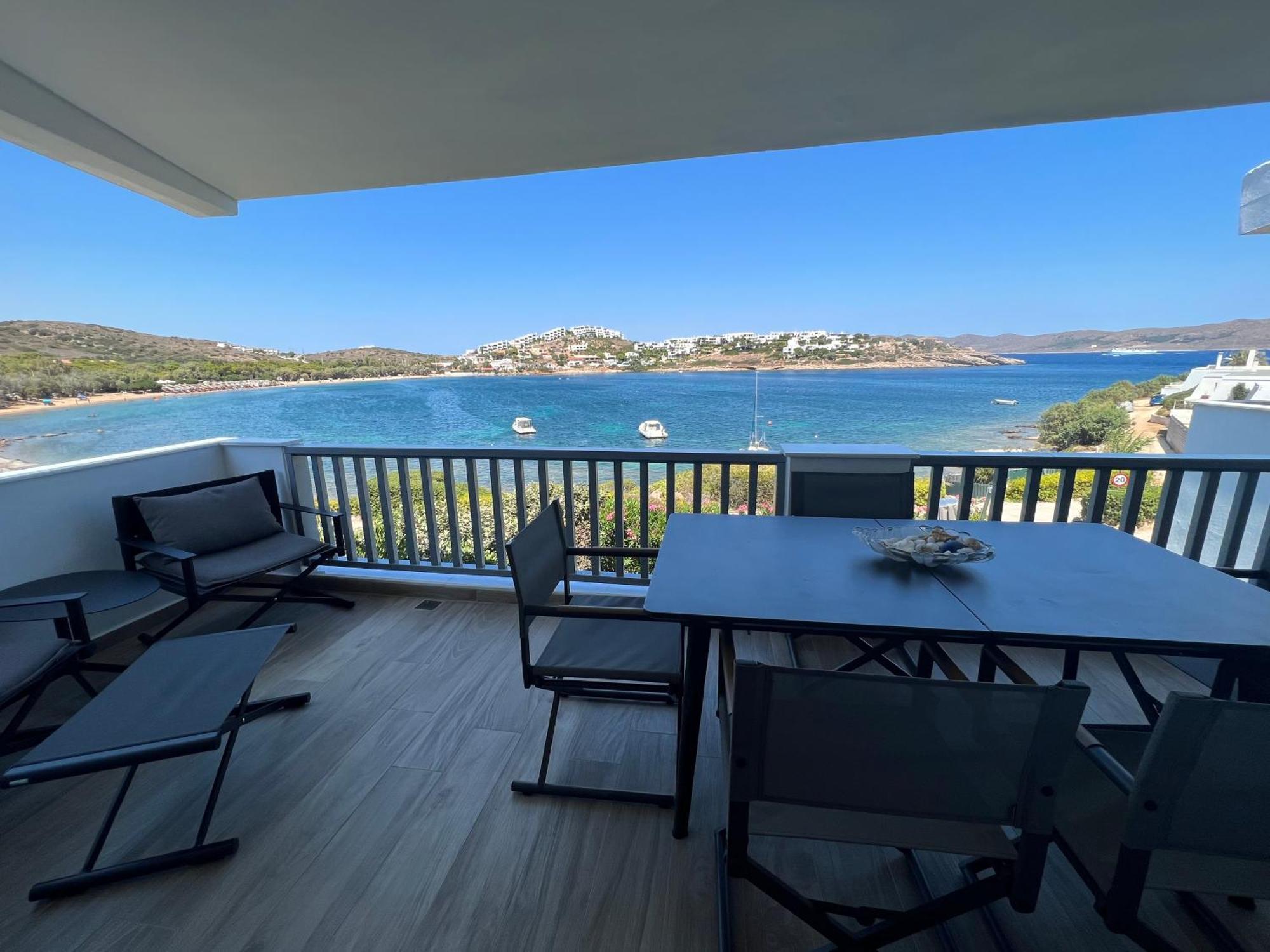 Sounio - Waterfront Luxury Spa Villa Pounta Zeza 170 Sqm On Private Beach Sounion Esterno foto