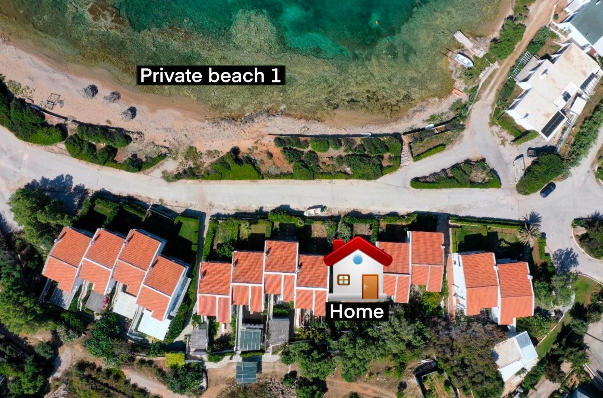 Sounio - Waterfront Luxury Spa Villa Pounta Zeza 170 Sqm On Private Beach Sounion Esterno foto